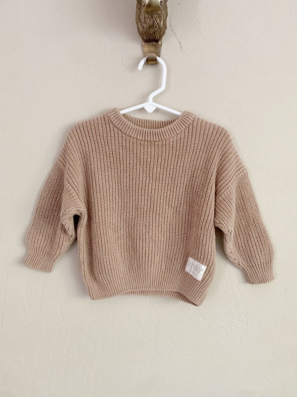 Baby Barn Knit Sweater • 12-18 Months